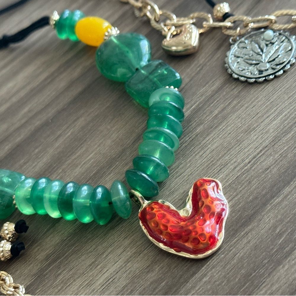 Boho Necklace Set Q889 - Picture 6 of 8
